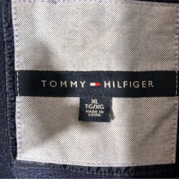 Tommy Hilfiger Puffy Vest Wool Blend Green Four Zip Xl - Picture 3 of 6